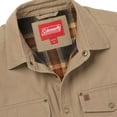 thumbnail image 3 of Coleman Men's Fleece Lined Canvas Shirt Jacket, 3 of 7