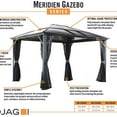 thumbnail image 3 of Sojag Meridiens Hardtop Gazebo, Choose Size, 3 of 13
