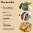 thumbnail image 3 of KOS Organic Superfood Plant Chocolate Peanut Butter Protein Powder 2.4lbs., 3 of 8