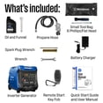 thumbnail image 6 of Westinghouse 8,200-Watt Remote Electric Start Tri Fuel Gas, Propane, Natural Gas Powered Inverter Generator with CO Sensor, 6 of 10