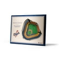 thumbnail image 1 of YouTheFan MLB 5-Layer Stadium View 3D Wall Art, Assorted Teams, 1 of 5