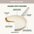 thumbnail image 3 of GreenPan Reserve 12-Piece Ceramic Nonstick Cookware Set, 3 of 8