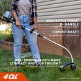thumbnail image 6 of SENIX 4QL® 26.5cc 4-Cycle 17" Gas String Trimmer, Weed Eater, Attachment Capable, 6 of 7