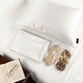 thumbnail image 2 of NIGHT Luxe Care 2-Pack 600 Thread Count 100% Silk Pillowcases, 2 of 9