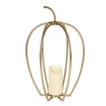 thumbnail image 3 of Member's Mark Iron Pumpkins with LED Candles, Set of 3, 3 of 5