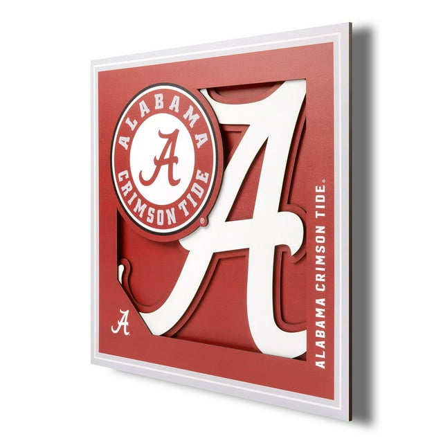 YouTheFan NCAA 3D Logo Series Wall Art - 12x12