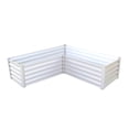 thumbnail image 1 of The Organic Garden Co Hakea 4.9' x 4.9' x 1.3' Metal L Shape Garden Bed, 1 of 9