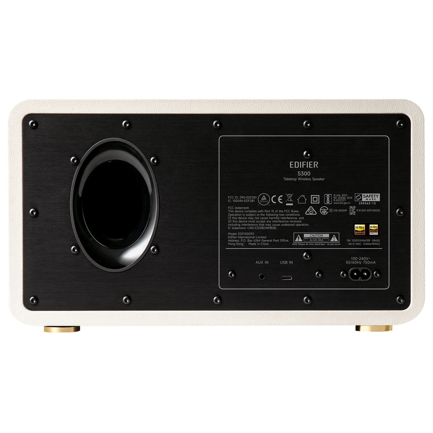 NEW! Edifier S300 Retro 80-Watt RMS Wireless Bluetooth Tabletop