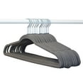 thumbnail interactive-video image 1 of Member's Mark Elite Quality Velvet Hangers - 50 Pack, 1 of 6