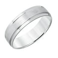 thumbnail image 1 of Brushed Finish Band in 14K Gold, 6mm, 1 of 3