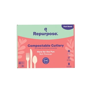 Repurpose Compostable Cutlery, Beige, 270 ct.