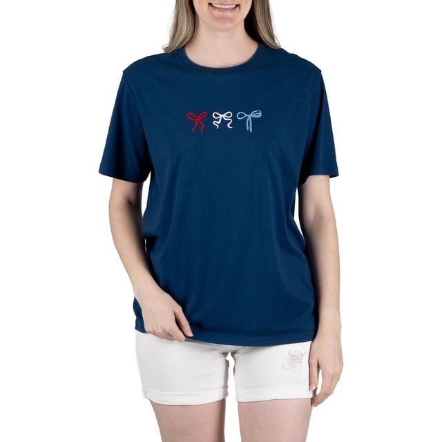 State of Mine Women's Embroidered Americana T-Shirt