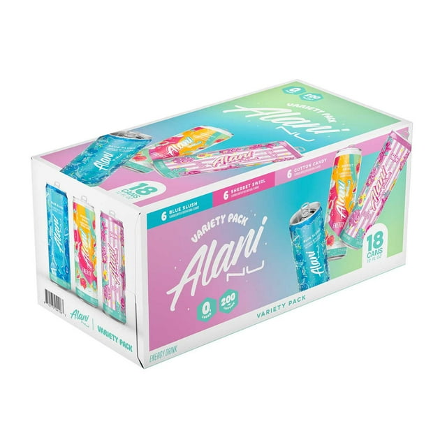 Alani Nu Energy Slush Variety Pack, 12 fl. oz., 18 pk.