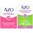 thumbnail image 1 of AZO UTI & Vaginal pH Test 2ct + AZO Dual Protection Probiotic 30ct Bundle, 1 of 13