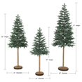 thumbnail image 4 of Member's Mark Pre-Lit Alpine Tree Décor, Set of 3, 4 of 7
