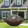thumbnail image 2 of Logo Brands Philadelphia Eagles Pre-Lit 10'x6' Inflatable Football, 2 of 6