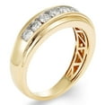 thumbnail image 2 of 1.00 CT. T.W. Round Cut Single Row Mens Diamond Band in 14K Gold, 2 of 2