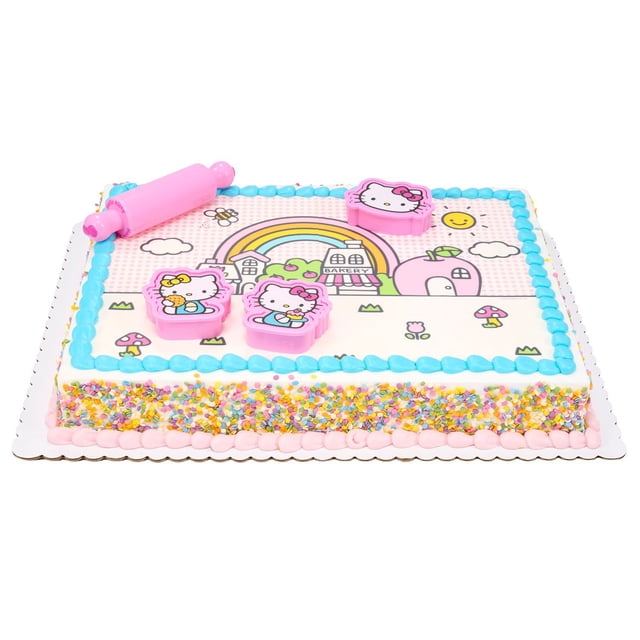 Hello Kitty Half Sheet Cake