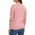 thumbnail image 2 of DKNY Ladies Puff Sleeve Sweater, 2 of 5