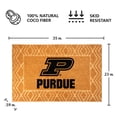 thumbnail image 3 of Logo Brands Purdue Boilermakers Coir Outdoor Mat, 3 of 3