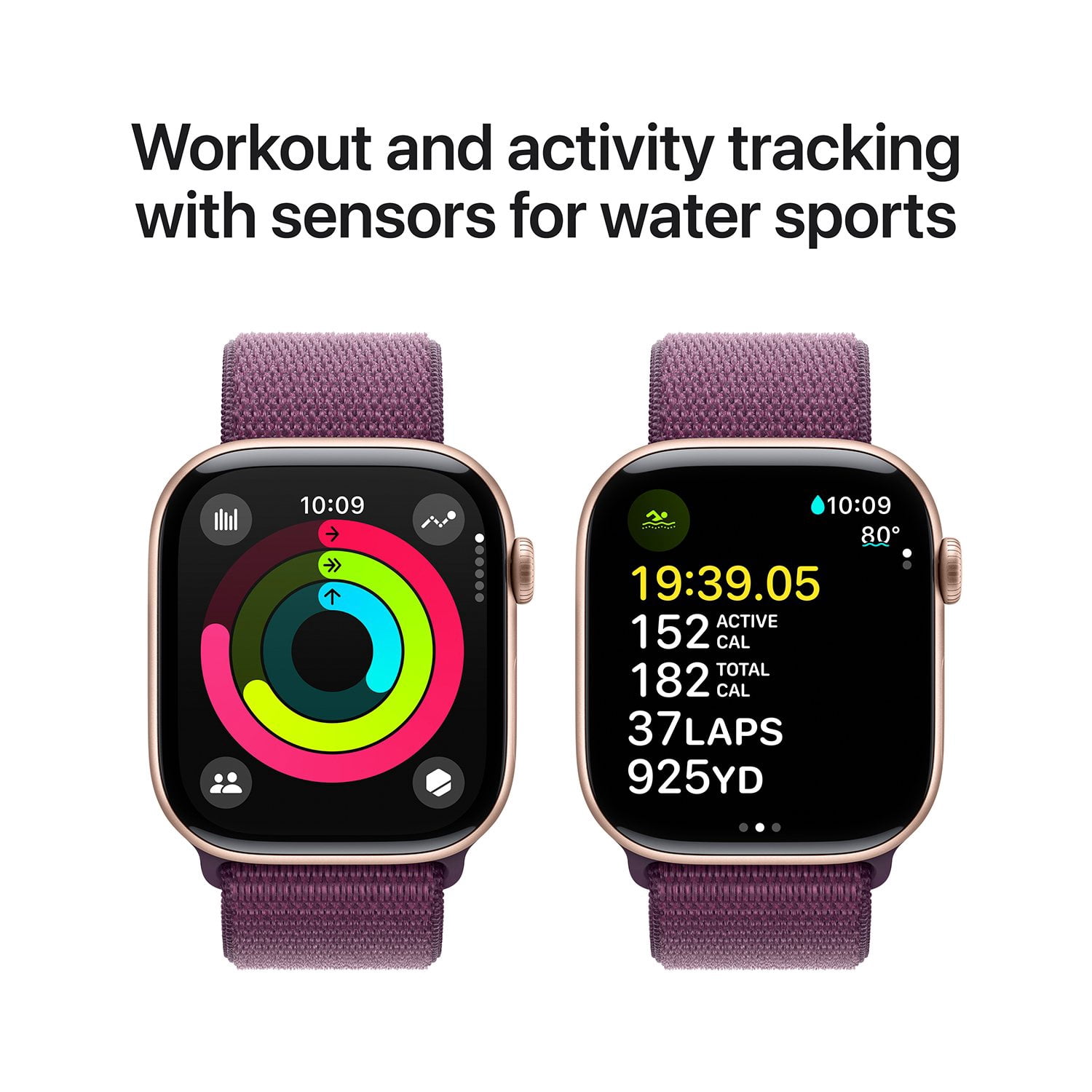 Apple Watch Series 10（GPSモデル）- 46mmシルバーアルミニウムケース 