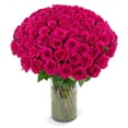 thumbnail interactive-video image 1 of Member's Mark Rose Vase Arrangement, 100 stems, choose color, 1 of 8