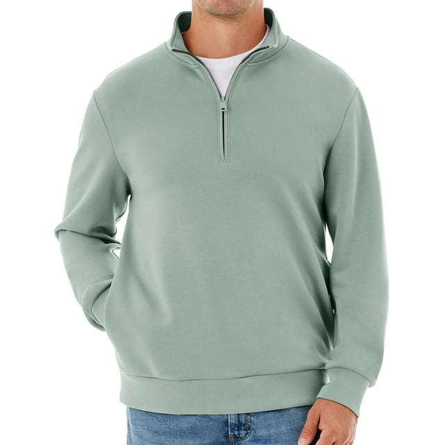 Member's Mark Men's Sandwash Quarter-Zip Pullover