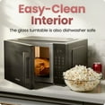 thumbnail image 6 of Chefman 0.9 cu. ft. 900W Countertop Microwave Oven with 6 Preset Functions, 6 of 7