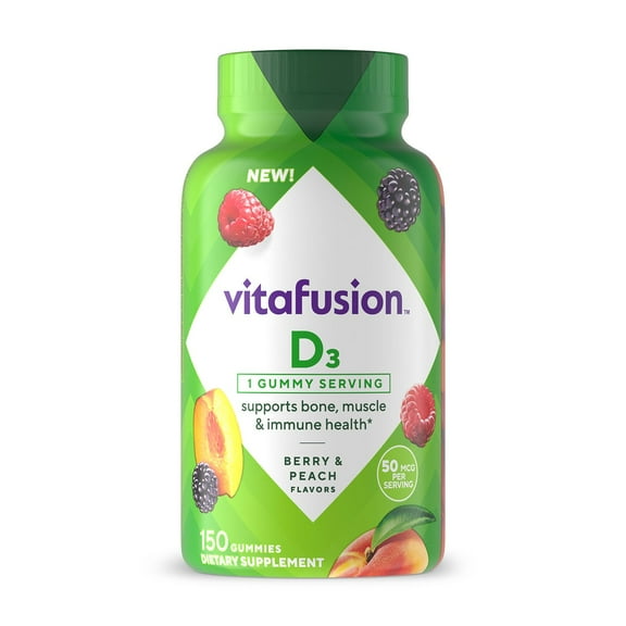 Vitafusion Vitamin D3 Gummy Vitamins, 150 ct.