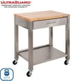 thumbnail image 3 of Seville Classics Home Worktable Kitchen Cart, 30" W x 20" D x 36" H, 3 of 13