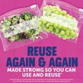 thumbnail image 6 of Ziploc Brand Gallon Storage Slider Bags, Power Shield Technology for More Durability, 120 ct., 6 of 6
