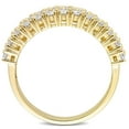 thumbnail image 5 of 1.68 CT. T.W. Diamond Triple-Row Semi-Eternity Band in 14K Gold, 5 of 7