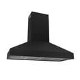 thumbnail image 2 of Thor Kitchen Gordon Ramsay Series 48-Inch Professional Wall Mount Pyramid Range Hood, 2 of 9