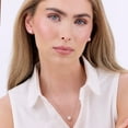 thumbnail image 6 of Cultured Freshwater Pearl Solitaire Necklace and Stud Earring Set, 6 of 6