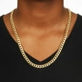 thumbnail image 4 of Cuban Chain Necklace in 14K Gold, 8mm, 4 of 4
