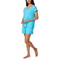 thumbnail image 2 of Nautica 2-Piece Short Sleeve Top and Pant PJ Set, 2 of 6