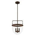 thumbnail image 2 of Hunter Karloff with Clear Glass Pendant Ceiling Light Fixture, 2 of 7