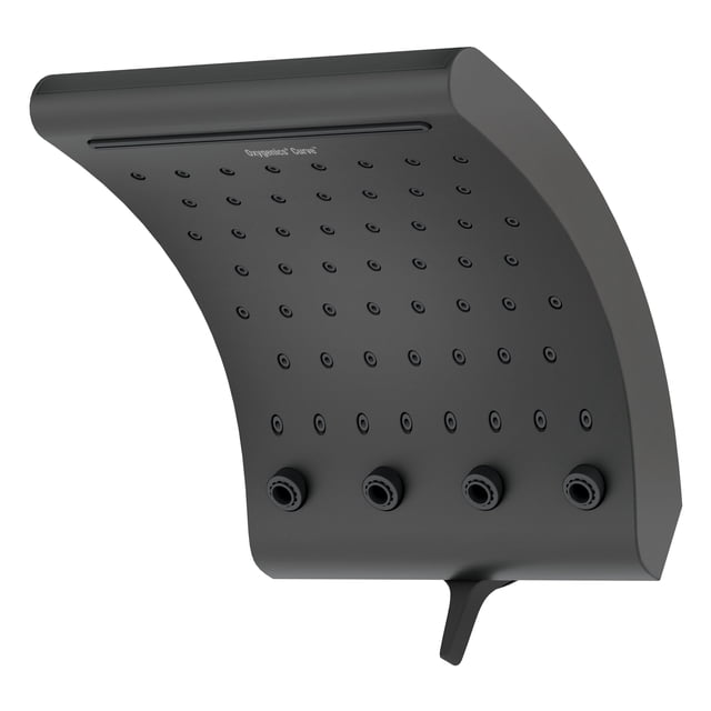Oxygenics Curve 3-Setting Rain Shower Head, Various Finishes