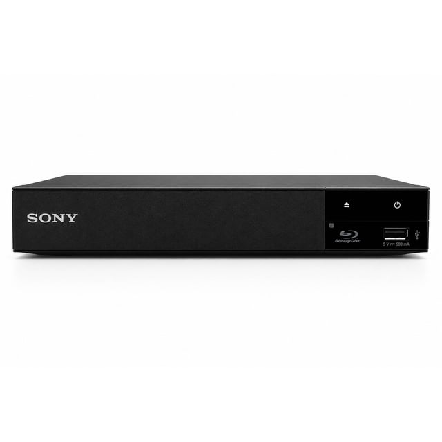 Sony Blu-ray Player with DVD with Full HD Blu-ray playback, DVD upscaling, USB media playback