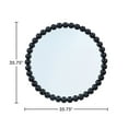 thumbnail image 3 of Azalea Park Metal Beaded 36" Round Wall Mirror, 3 of 12