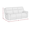 thumbnail image 12 of Society Den Walker Sofa, Loveseat & Recliner Living Room Set, 12 of 14