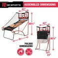 thumbnail image 2 of Medal Sports EZ-FOLD 2-Player Basketball Game, 2 of 7