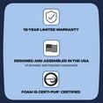 thumbnail image 5 of Sealy Harrod's Hill Soft Euro Pillow Top Mattress, 5 of 11