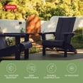 thumbnail image 6 of Keter Seabrook Modern Adirondack Chair with Integrated Cupholder, 6 of 14