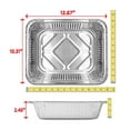 thumbnail image 3 of Member's Mark Aluminum Steam Table Pans, Half Size (100 ct.), 3 of 7