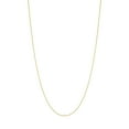 thumbnail image 1 of Diamond Cut Wheat Chain Necklace in 14K Gold, 1 of 5