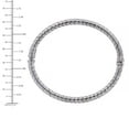 thumbnail image 4 of Italian Twisted Bangle in Sterling Silver, 4 of 8