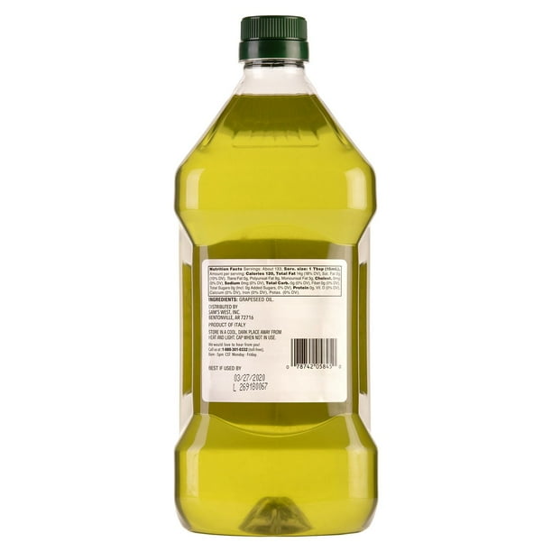 Member's Mark Grapeseed Oil, 2 L - Samsclub.com