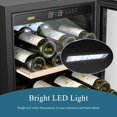 thumbnail image 10 of Lanbo 20 Inch 69 Bottle Freestanding Single Zone Wine Cooler, 10 of 13