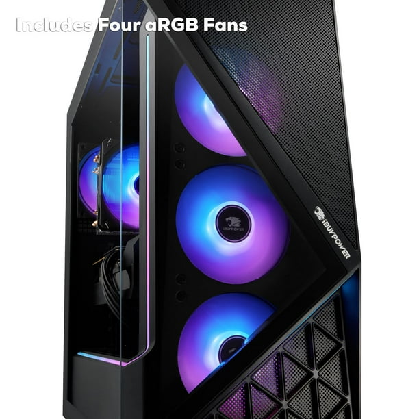 iBUYPOWER Slate Gaming PC Desktop - Intel Core i7 14700F, NVIDIA